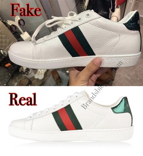 how to tell if gucci shoes are real